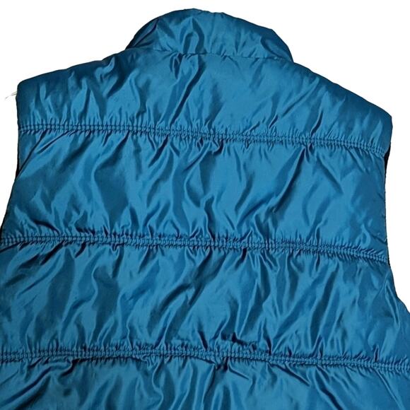 American Eagle Puffer Vest Teal - Picture 4 of 7